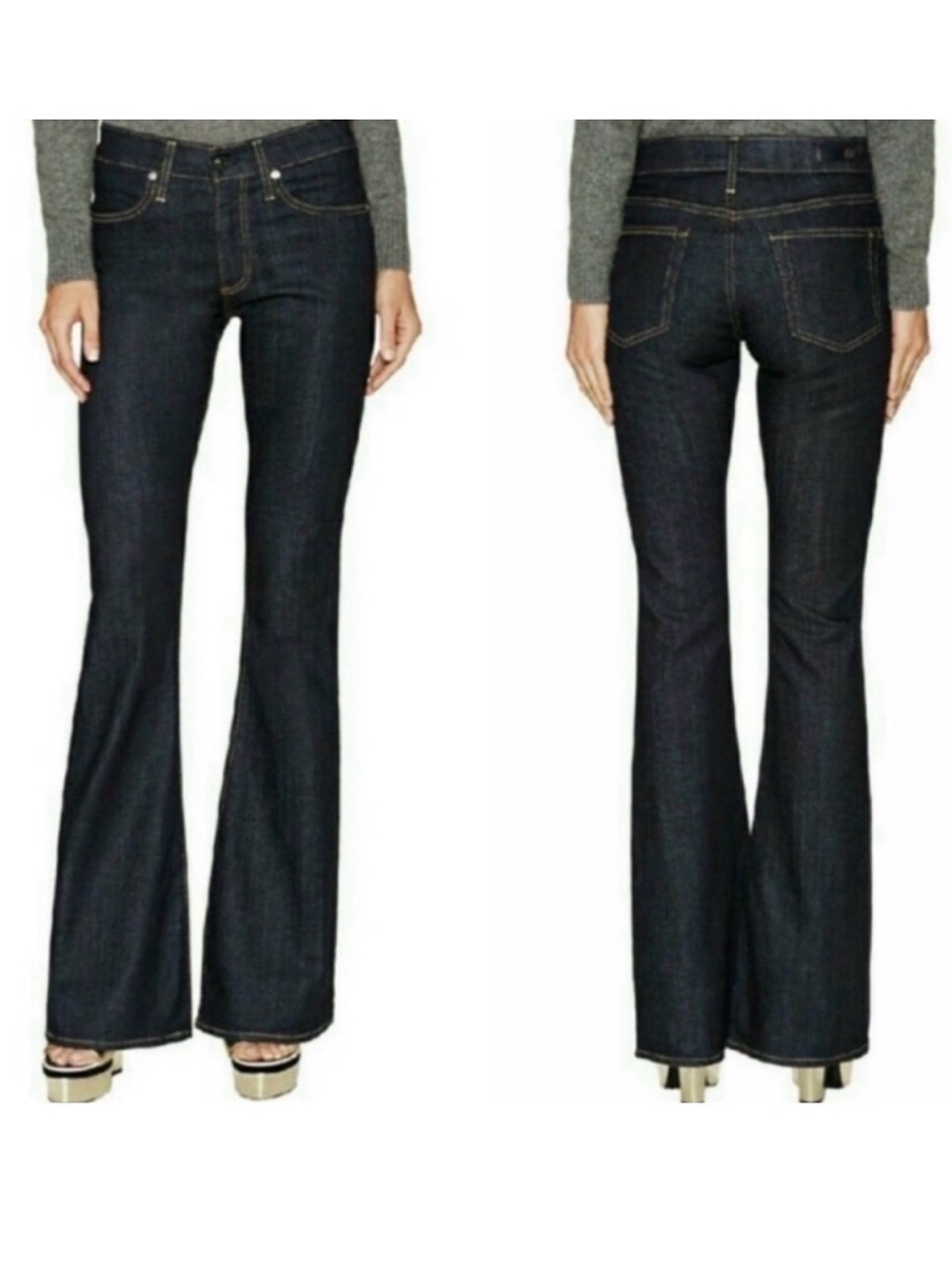 Ag Adriano Goldschmied Dark Farrah
70's Bell Bottom Jean